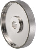 HARFINGTON Diamond Lapidary Wheel 6 Inch x 1 Inch Arbor Hole Grit: 180 Grinding Wheels for Stone, Marble, Glass, Ceramics, Crystal, Carbide, Steel