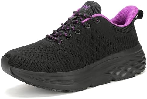 AVW Womens Non Slip Work Shoes Walking Sneakers Food Service Kitchen Shoes