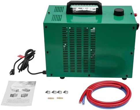 Tig Welder Water Cooler, 1.5KW Cooling Power Welder Torch Water Cooling System, Welding Water Cooler with 8L Large Capacity Tank and Water Pipes, Portable Welding Machines Cooling Equipment