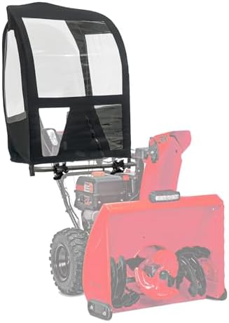 490-241-0032 SaintTejia Universal Snow Thrower Blower Cab Cover Compatible with Cub Cadet,Troy-Bilt,Craftsman,Ariens,Toro,Husqvarna,John Deere,EGO and Most Two-Stage & Three Stage Snow blowers