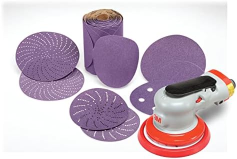 3M Cubitron II Hookit Paper Disc, 732U, 80+ C-Weight, 5 in x NH, Die 500X