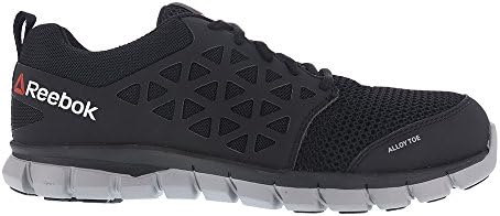 Reebok Men's Rb4041 Sublite Cushion Safety Toe Athletic Work Shoe Black