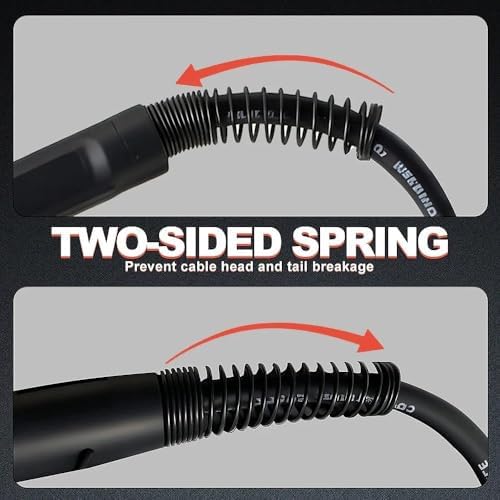 10ft MIG GUN Replacement for Tweco Fusion 140 180 for ESAB Rebel EMP 205ic 210 215ic & Fabricator 141i W1003141 & EM 210 & FIREPOWER 1444-1200 FP-200 MIG welder