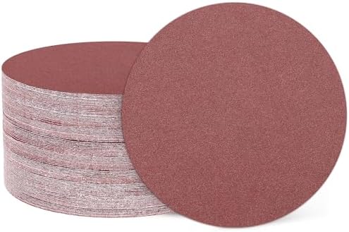 HARFINGTON 50 Pcs 2 Inch Sanding Discs 180 Grit Red Aluminum Oxide