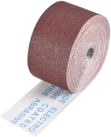 Sandpaper Roll 3Inch 49FT 80Grit Aluminum Oxide Emery Cloth Roll