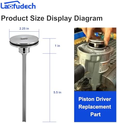 877-323 Piston Driver Replacement Part for Hitachi NR83 NR83A NR83A2 NR83A2(S) Hitachi Framing Nailer Gun Parts Replaces 877 323 SP 885-915 (6 Pack)