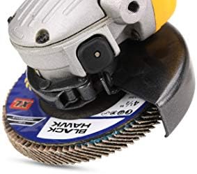 BHA 4.5" x5/8-11 T27 High Density Zirconia Flap Discs, 40 Grit - 5 Pack
