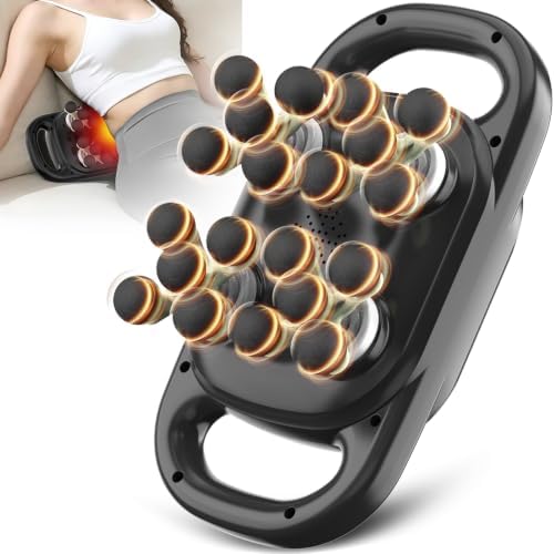 20 Head Massage Gun Deep Tissue with Heating, Back Muscle Massager
