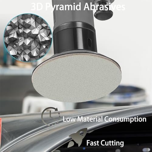 3 Inch Foam Disc Sanding Discs 15PCS Foam backed discs 3000 Grit