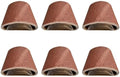8x19 Inch 6Pcs 24 Grit Aluminum Oxide Sanding Belts, Extra Coarse for Wood, Metal, Paint Stripping (6, 8x19 In-24Grit)