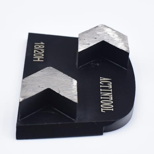 Double Arrow Segments Trapezoid Diamond Metal Bond Tooling for Virginia Lavina Grinder (Pack of 3)