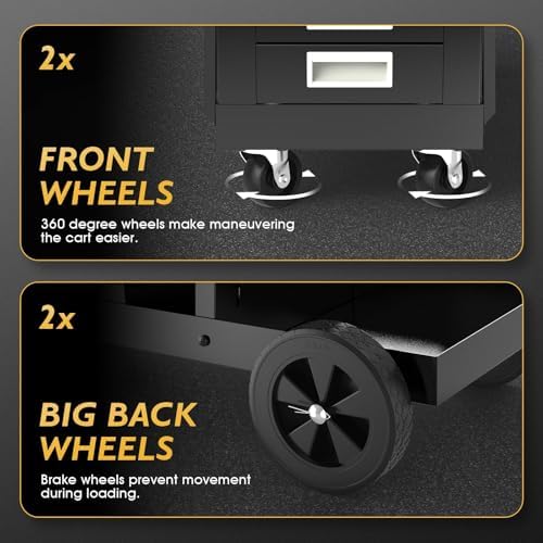 TOOLIOM Welding Cart with 4 Drawers, 245 lb Capacity