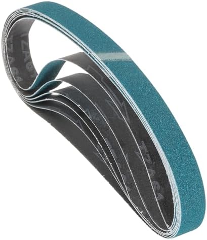 6 Pcs Sanding Belts 2 x 48 Inch 100 Grit Zirconia