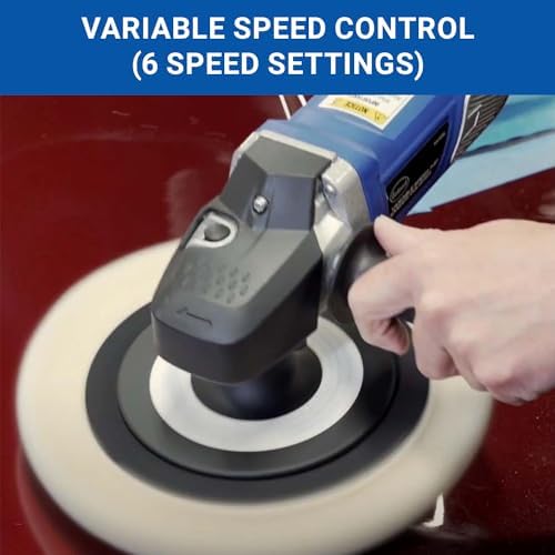 Eastwood Variable Speed 7-9" Buffer Polisher 10 AMP Motor with Brushes D handle