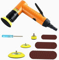 Mini Air Random Orbital Sander, 22000 RPM Pneumatic Polisher with 3 Pads