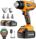 Cordless Heat Gun 122℉–1022℉ for Shrink Tubing Vinyl Wrap