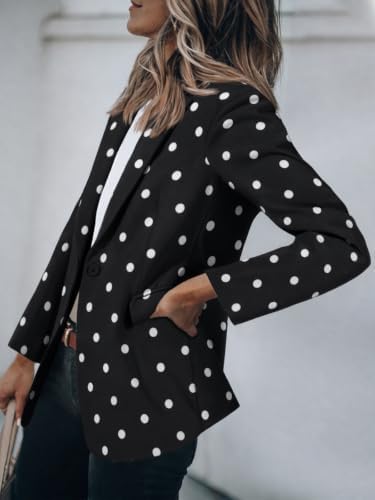 Cicy Bell Womens Casual Blazers Long Sleeve Work Office Suit Jackets Blazer