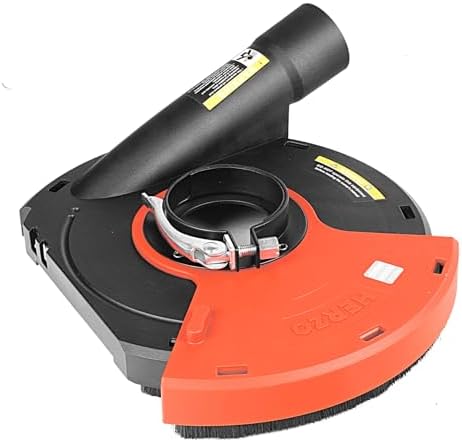 HERZO Universal Surface Grinding Dust Shroud for 9 Inch Angle Grinder Grinding Task