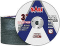 SALI 50 Pack Cut Off Wheels 3 Inch General Purpose Metal Cutting Wheel for 3 in Angle Grinders and Die Grinders- Cutting Disc Aggressive Cutting 3" x 1/16" x 3/8" Operating Up to 20380 RPM and 80 M/S