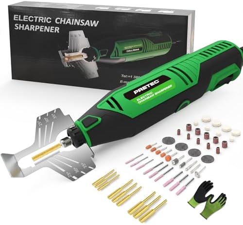 Electric Chainsaw Sharpener Kit – Chain Saw Sharpener Tool, Rotary Tool Kit