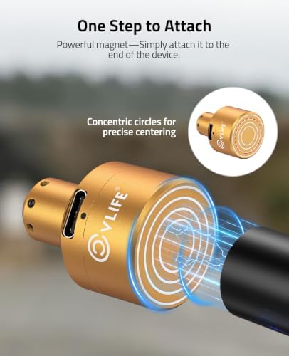 CVLIFE Rechargeable Green/Red Laser Bore Sight Magnetic Bore Sight Laser