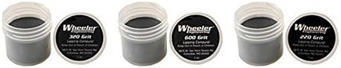 Wheeler Lapping Compound Replacement Grit, Abrasive Paste, 220-600 Grit, 1 oz, for Bore Lapping, Firearms, and Gunsmithing