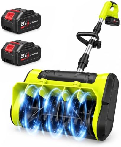 12 Inch Electric Snow Shovel 21V Battery Cordless Snow Blower