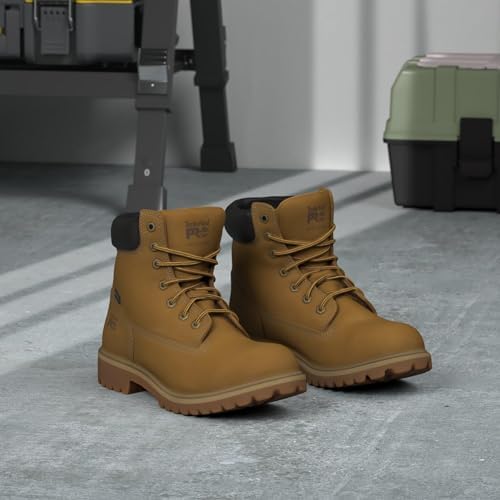 Timberland PRO Women’s Direct Attach 6 Inch Steel Safety Toe Insulated Waterproof Industrial Work Boot