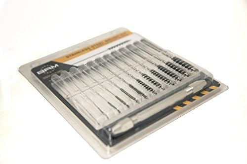 Brush Research 81AMMKIT Stainless Steel Metric Brush Kit (Includes 1 mm, 1.5 mm, 2 mm, 2,5 mm, 3 mm, 3.5 mm, 4 mm, 4,5 mm, 5 mm, 5.5 mm, 6 mm and 6.5 mm and a Pin Vise)