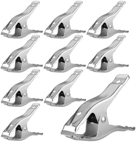 PONY 6" Heavy Duty Metal Spring Clamp Set, 10-Piece