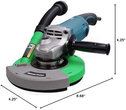 Universal Surface Grinding Dust Shroud for Angle Grinder 7-Inch. Collect Grinding Dust-Stone, Cement, Marble, Rock,Granite, Concrete