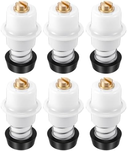 Screwdriver Control Stop Repair Kit, Compatible with Sloan, Replacement Parts Compatible with Sloan Flushometers H-540, H-600 & H-700 Series Control Stops(6 Pack,3/4")