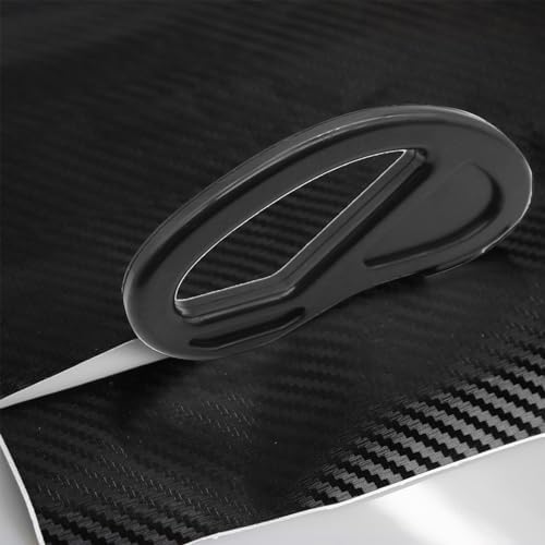 Spanno Vinyl Wrap Kit with Heat Gun, Black Car Wrap Kit for Window Tint