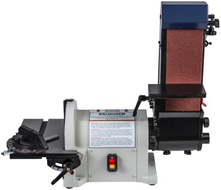 PALMGREN 9681063-4" x 36" Belt 8" Disc Finishing Machine