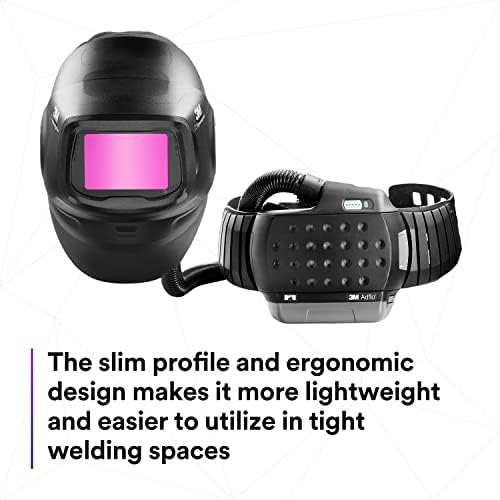 3M Speedglas Heavy-Duty Welding Helmet G5-01 with G5-01VC ADF and Adflo High-Altitude PAPR Assembly, Bluetooth, Natural Color Technology, 46-1101-30iVC