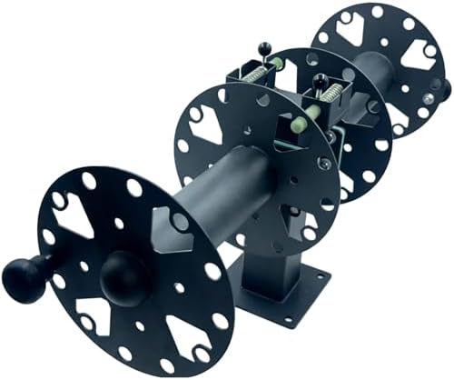 Heavy Duty Double Welding Cable Lead Reel, 10" Lockable