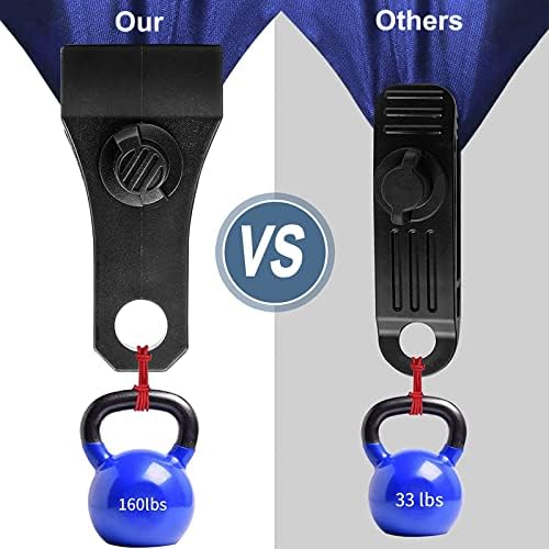60Pcs Large Heavy Duty Lock Grip Tarp Clips with 200Pcs Zip Cable Ties