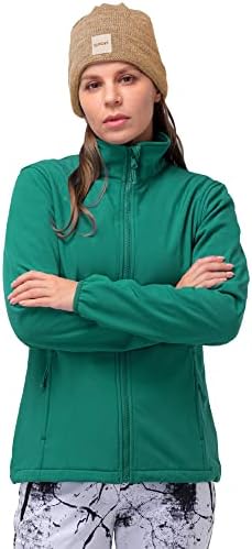 33,000ft Women's 3 in 1 Hooded Rain Jacket Waterproof Softshell Ski Coat