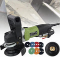 800W Hand-Held Water Injection Stone Polishing Machine, Electric Wet Polisher Grinder, 6 Gears, Professional Marble Granite Tool, for Polishing Marble, Granite Type3