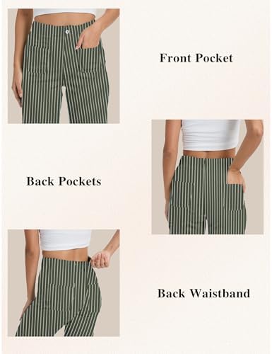 Wide Leg Jeans for Women Trendy High Waisted Flare Jeans Cropped Pants Stretchy Baggy