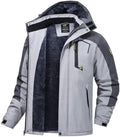 QPNGRP Mens Waterproof Ski Snowboard Jacket Winter Windproof Snow Coat