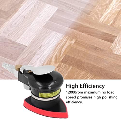 Eujgoov 12000rpm Air Triangular Sander Detail Sander Handheld Mini Details Pneumatic Sanding Machine for Wood Metal