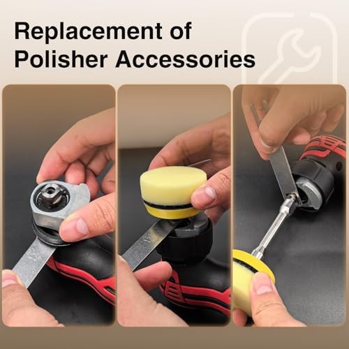Cordless Mini Polisher, DA&RO Mini CarBuffer Polisher