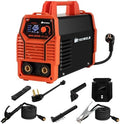 200A Pro Welder, 110V/220V Dual Voltage 2 In 1 ARC/Lift TIG Welding Machine with Synergic Control, IGBT Inverter Stick Welder with Large LED Display, Hot Start, VRD, Arc Force and Anti-Stick