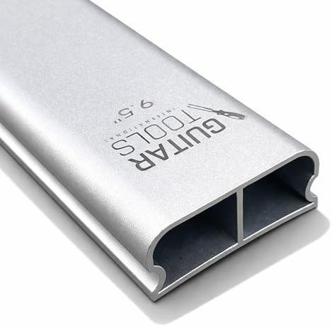 GTI Aluminum Radius Sanding Block For Fretboards - 450 mm Long - 9.5” ALU450-9.5