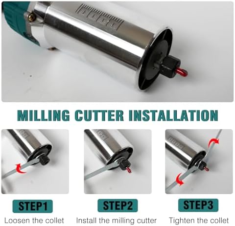 Wood Router,Electric Compact Wood Routers Tool for Woodworking,800W Hand Trimmer Laminate Milling Engraving Hand Machine Joiner Tool Electric,with 15PC 1/4" Router Bit Set, Slotting Trimming Carving