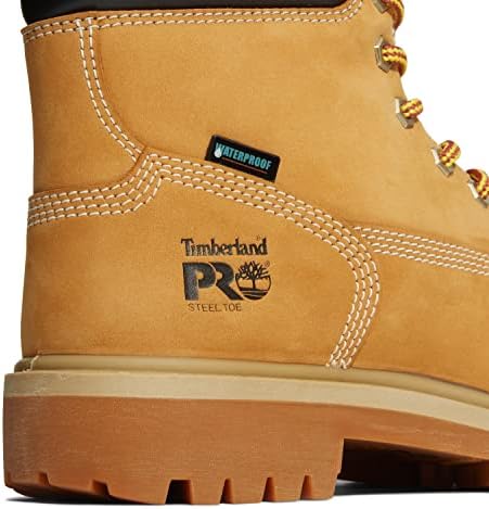 Timberland PRO Women’s Direct Attach 6 Inch Steel Safety Toe Insulated Waterproof Industrial Work Boot