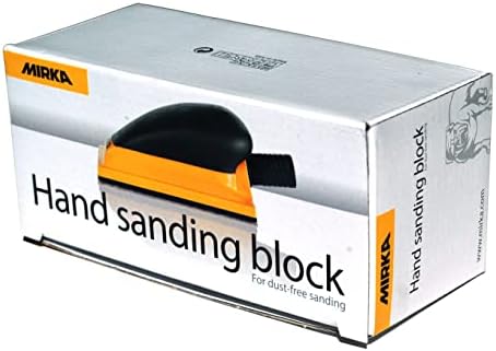 Mirka Hand Sanding Block 2.75 x 5 Grip 13H Hook and Loop