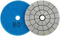 Electroplated Diamond Sanding Pad, 60Grit 3inch 75mm Grinding Disc Hook and Loop Backing for Stone Tile Glass Trimming & Metal Polishing & Wood Sanding (1 Piece)