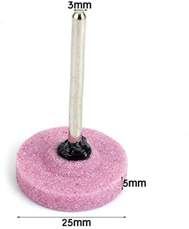 10-50Pcs T Shape Mounted Point stone Grinding Head Wheel Drill Rotary Tools Cone Type Abrasive Tools,10pac